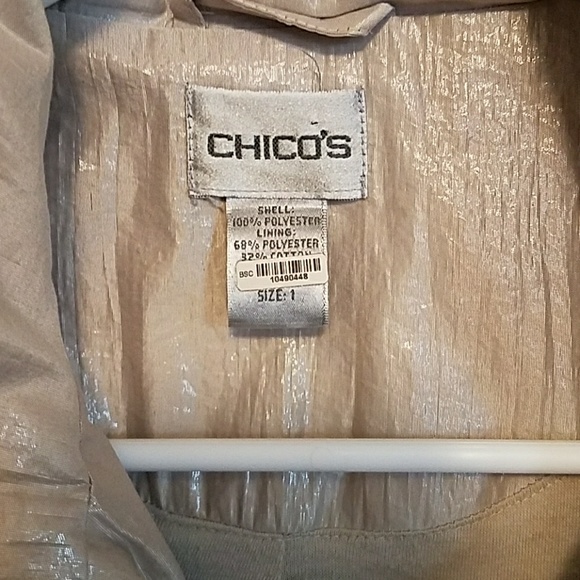 Chico's size 1 jacket - Picture 2 of 3